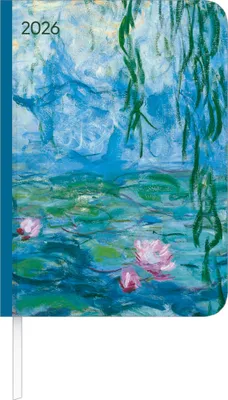 Produktbild von Lady Journal Monet 2026 - Taschenkalender A6 (10,7x15,2 cm) - Weekly - 192 Seiten - Notiz-Buch - Termin-Planer - Alpha Edition