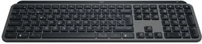 Obrázek produktu pro Logitech MX Keys S, Bezdrátový, Bluetooth, Nůžkový spínač, QWERTZ, LED, Šedá