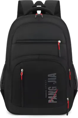Imagen del producto de CarryQuest® - Mochila para portátil de 16 pulgadas, nylon, color rojo
