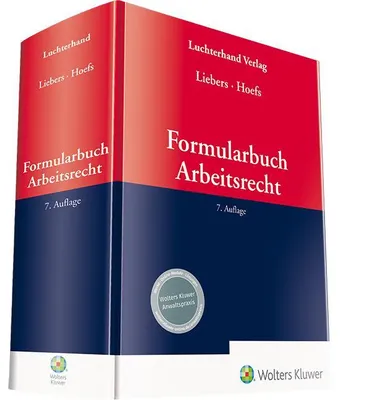 Produktbild von Formularbuch Arbeitsrecht