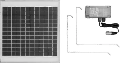 Produktbild von Hörmann Solar-Modul SM 1-2 für Garagentor-Antrieb ProMatic Akku