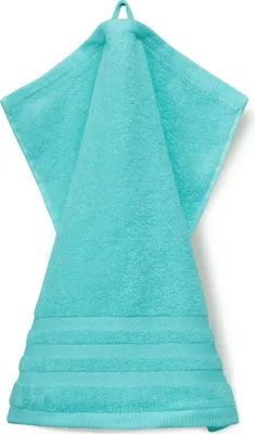 Produktbild von grace grand spa Gästetuch Aktion mit Streifen-Bordüre Türkis One Size