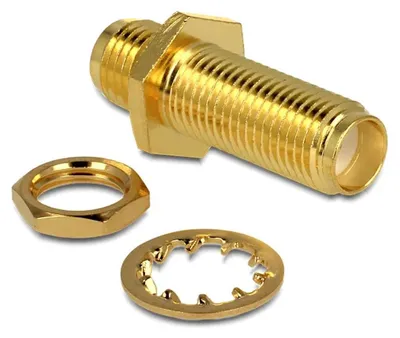 Productafbeelding van Delock adapter, SMA-connector naar SMA-connector