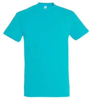 Produktbild von SOLS - "Imperial" T-Shirt für Herren/Damen Uni, Ringgesponnene Baumwolle LT2562 (M) (Atollblau)
