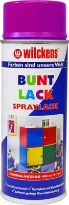 Produktbild von Wilckens Buntlack Spray RAL4006 Verkehrspurpur hochglanz 400ml starke Haftung