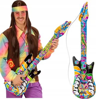 Zdjęcie produktu dla Nadmuchiwana gitara Groovy - 105 cm