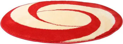 Produktbild von Clarissa Badematte Badteppich Badvorleger Duschvorleger Badezimmerteppich 60x100cm Candy orange Vanille
