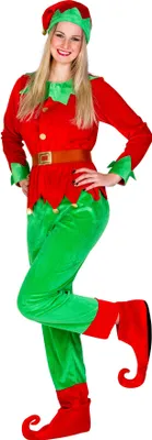 Produktbild von Frauenkostüm Weihnachtselfe - XL