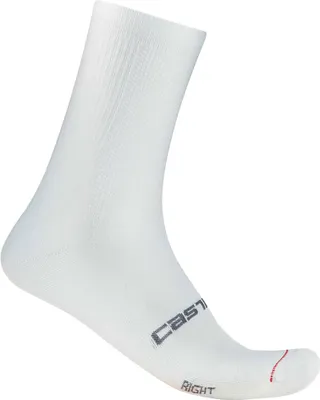 Image de Chaussettes Castelli Espresso 18 Blanc UE 36-39 Homme Blanc UE 36-39
