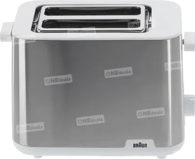 Produktbild von Braun HT1510 WH PurShine   2-Scheiben-Toaster  900 Watt  Brötchenaufsatz