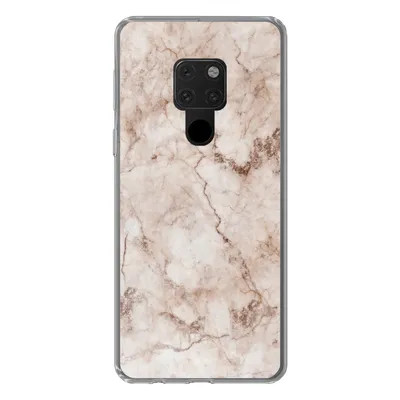 Produktbild von MuchoWow® Handyhülle Schutzhülle Hülle für Huawei P40 Lite Marmor - Luxus - Braun Silikon Softcase Handy Hülle - Handy