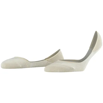 Image de Chaussettes courtes FALKE Step Medium Cut pour femmes, couleur crème, pointures 39-40