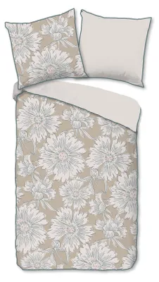 Produktbild von Duvet cover Descanso 200x200 + 2* 80x80 cm - flowers