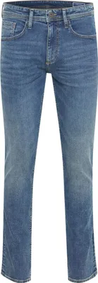 Produktbild von BLEND Denim Stoff Hose JET Stretch Jeans Basic Stone Wash Slim Pants Größe: 30W / 34L