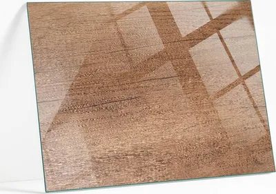 Produktbild von Bedruckte Glas Tischplatte 100x70 cm – Glasplatte mit Motiv – Esstischplatte bedruckt – Sicherheitsglas mit Druck – Tischplatte Ersatz – pflegeleicht – modern – dekorativ – Motivglas – Glastisch modern – Glasplatte Kunst – Glastischplatte Nachbildung –  Natürliche Holzmaserung