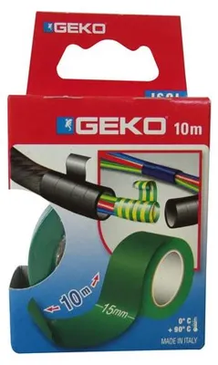 Produktbild von Isolierband 15mmx10m Grün - Geko