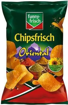 Obrázek produktu pro funny frisch Chipsfrisch Oriental vegetariánský veganský sáček na chipsy 150g