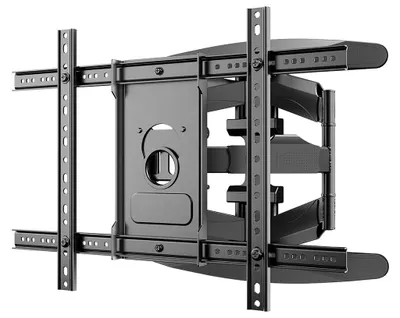 Image de Support mural motorisé pour téléviseurs de 40 à 75 pouces, compatible avec les normes VESA jusqu'à 600x400 mm, et supportant un poids maximal de 68,2 kg