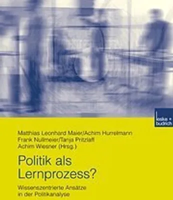 Produktbild von Politik als Lernprozess