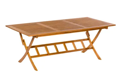 Produktbild von Merxx Gartentisch klappbar, 200 x 100 cm - Akazie