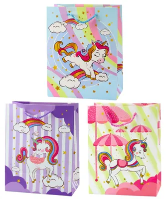 Immagine prodotto di Sacchetto regalo per bambini Unicorno Colorato 23 x 16 x 10 cm