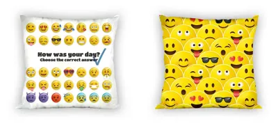 Obrázok produktu pre FARO Obliečka na vankúšik Smajlíci Bavlna, 40/40 cm