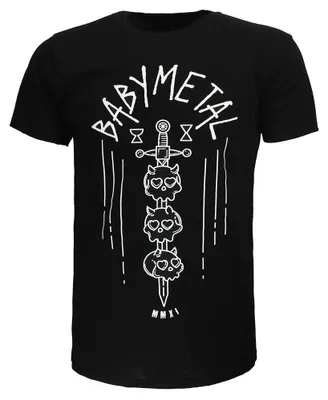 Zdjęcie produktu dla Koszulka Babymetal Skulls Sword MMXI – oficjalny gadżet – rozmiar XL