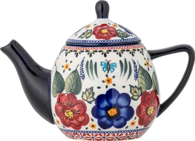 Produktbild von Florist Teekanne mit Teesieb, Bunt, Steingut