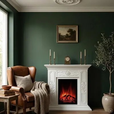 Produktbild von abc HOME | Elektrischer Kamin | Fernbedienung | Heizfunktion | realistische Flamme