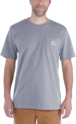 Image de Tee-shirt CARHARTT Poche poitrine - Taille L - Gris chiné - S1103296034L