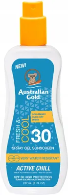 Produktbild von Australian Gold Active Chill SPF30 Spray Gel 237ml
