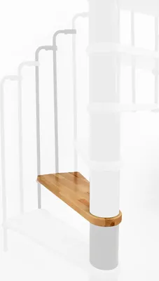 Produktbild von Minka Höhenerweiterung für Paris 140cm Durchmesser Buche Weiß