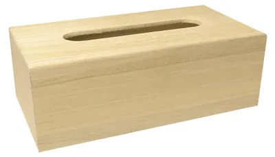 Produktbild von Rayher Holz Hülle für Kosmetiktücher, FSCMixCredit, 23x11,5x7,5 cm