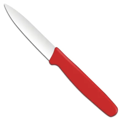 Immagine prodotto di HENDI coltello spelucchino a punta, rosso, (L) 192 mm
