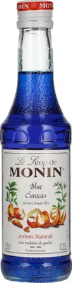 Image de Le Sirop de Monin BLUE CURACAO 0,25l