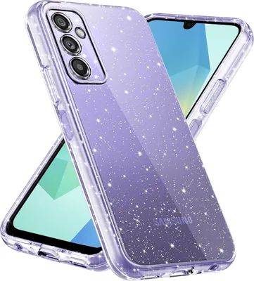 Zdjęcie produktu dla Etui do Samsung Galaxy A16 5G SILIKONOWE BROKATOWE CASE + SZKŁO OCHRONNE