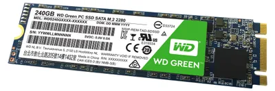 Produktbild von Western Digital Green, 240 GB, M.2, 540 MB/s, 6 Gbit/s