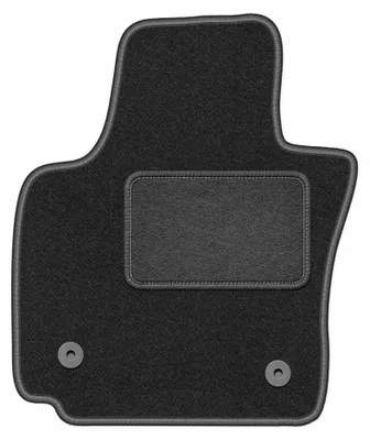 Produktbild von Fahrermatte Velours für Seat Toledo III 2004-2012 (Minivan) – 1-tlg, Graphit, passgenau – Wielganizator LUX
