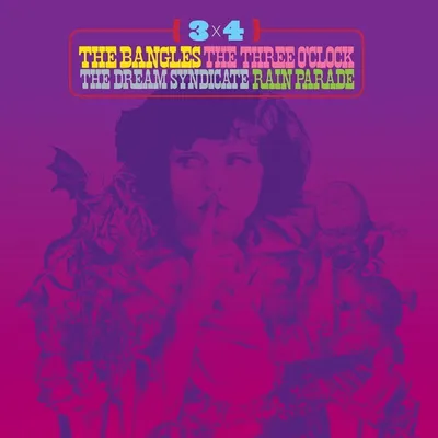 Obrázek produktu pro Various Artists - 3 X 4 (Psychedelic Swirl Coloured) (2 LP)