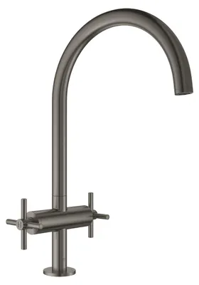 Produktbild von GROHE Atrio, Standard, Graphit, Hebelgriffe, Doppel, Typ C, Keramik