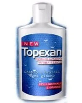 Zdjęcie produktu dla Nowy płyn do mycia twarzy Topexan do skóry normalnej 150 ml