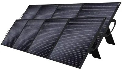 Imagen del producto de Paneles solares plegables - Paneles solares portátiles - Panel solar para exteriores - Alto rendimiento: 23,4%