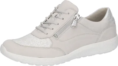 Produktbild von Lugina Schnürschuh - Silber Veloursleder Größe: 38 Normal