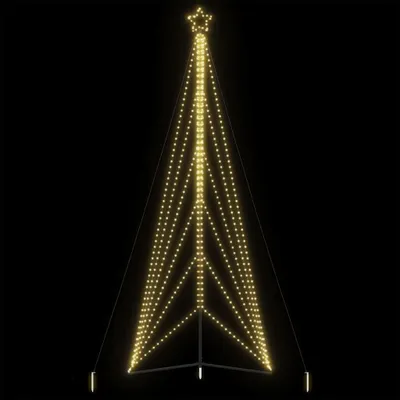 Zdjęcie produktu dla vidaXL Choinka LED 861 diod LED ciepły biały 478 cm