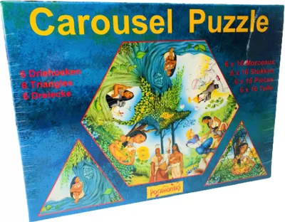 Immagine prodotto di Puzzle Disney Pocahontas Carousel, 6 x 16 pezzi