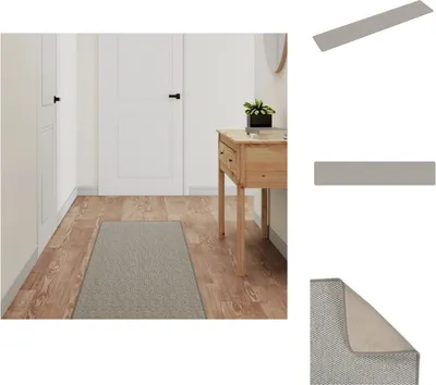 Obrázek produktu pro vidaXL Kobercový běhoun sisalový vzhled taupe 50x250 cm - Koberce