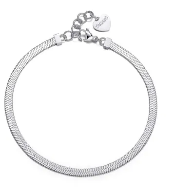 Immagine prodotto di Bracciale da gamba in acciaio fine Chunky SHK15