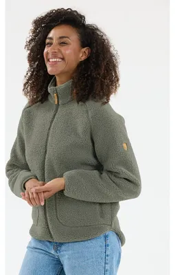Produktbild von Whistler Damen Jacke Pioneer Teddy Fleece Jacket Oliv 36