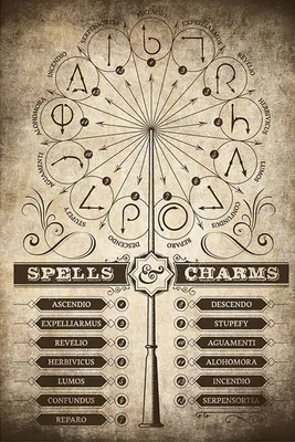 Immagine prodotto di Harry Potter - Incantesimi - Poster cinematografico - 61x91,5 cm