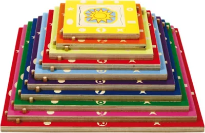 Obrázek produktu pro Beleduc Piramidix puzzle hra - Trojrozměrné puzzle pro děti